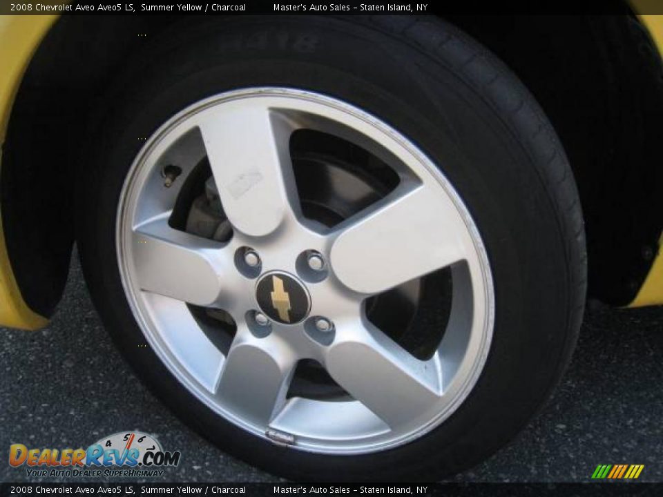 2008 Chevrolet Aveo Aveo5 LS Summer Yellow / Charcoal Photo #2