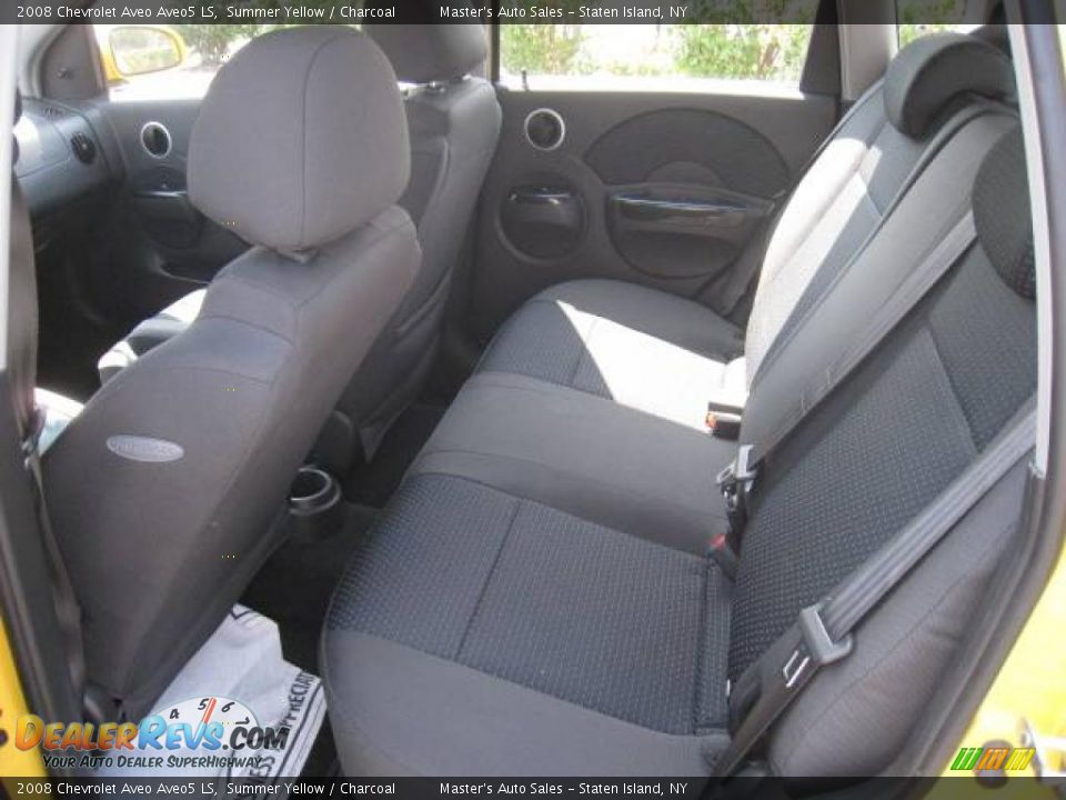 2008 Chevrolet Aveo Aveo5 LS Summer Yellow / Charcoal Photo #7