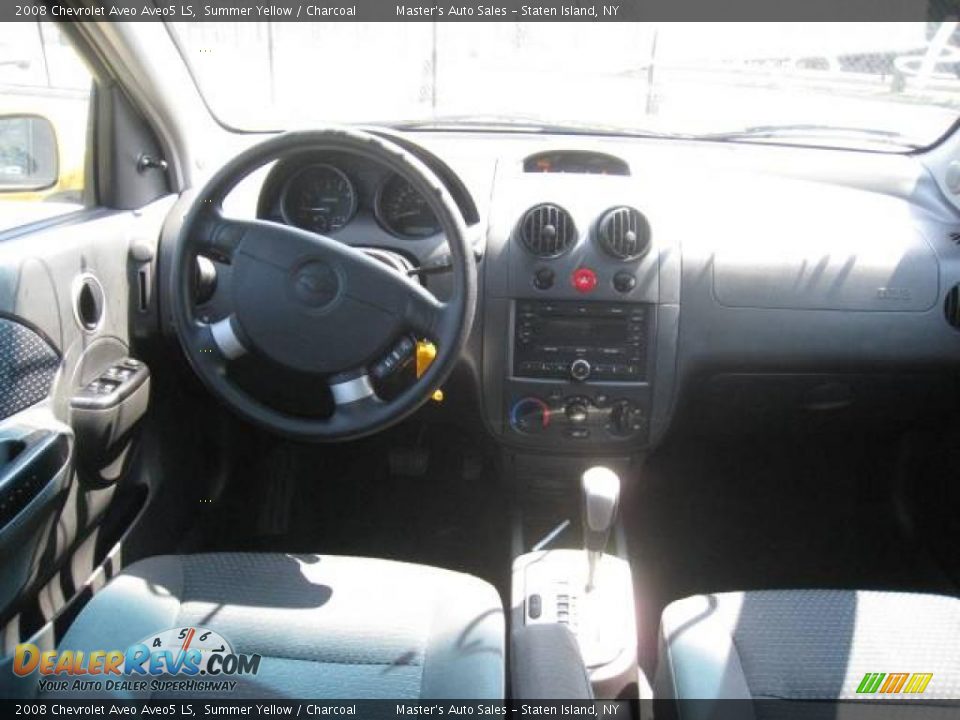 2008 Chevrolet Aveo Aveo5 LS Summer Yellow / Charcoal Photo #8