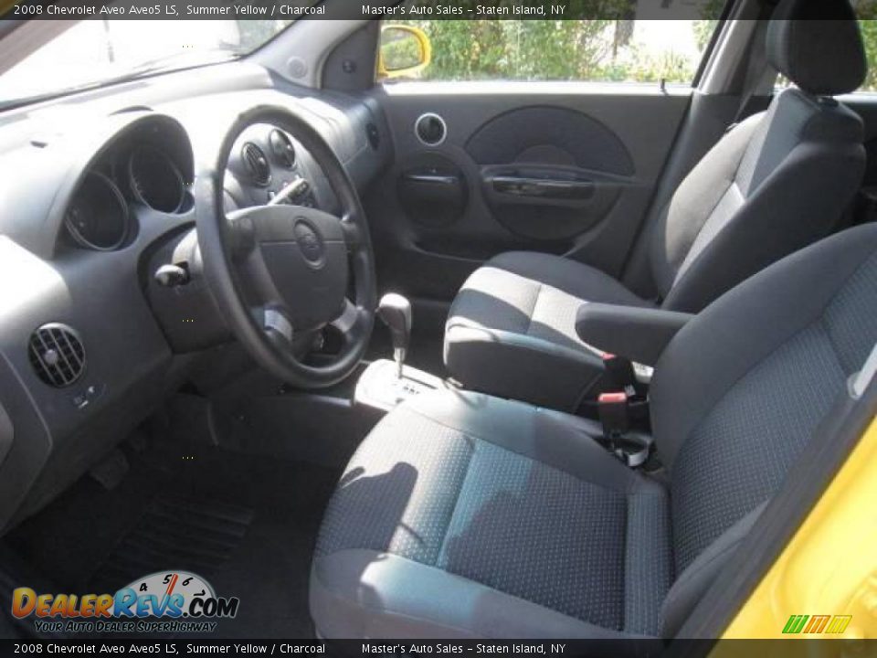 2008 Chevrolet Aveo Aveo5 LS Summer Yellow / Charcoal Photo #9