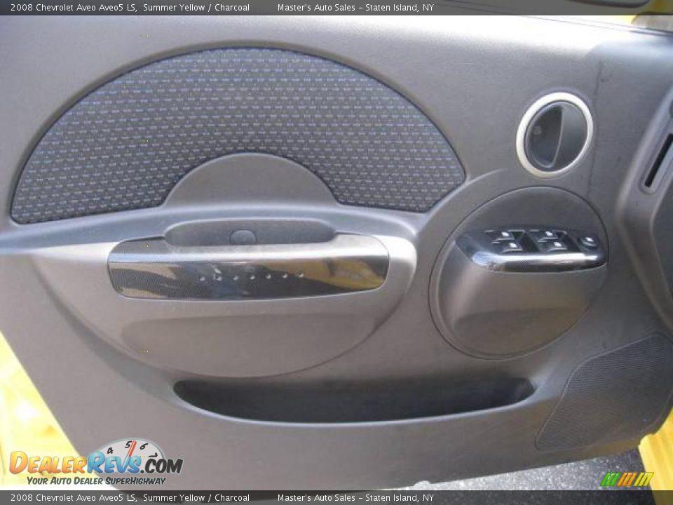 2008 Chevrolet Aveo Aveo5 LS Summer Yellow / Charcoal Photo #10
