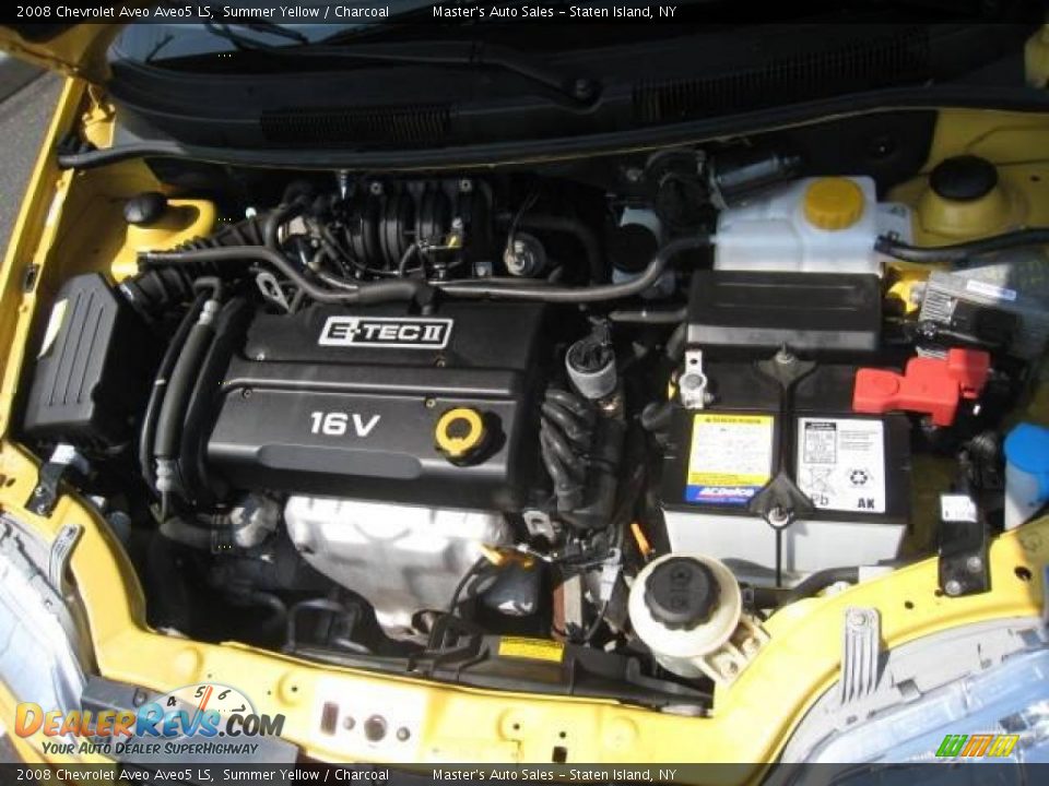 2008 Chevrolet Aveo Aveo5 LS Summer Yellow / Charcoal Photo #13