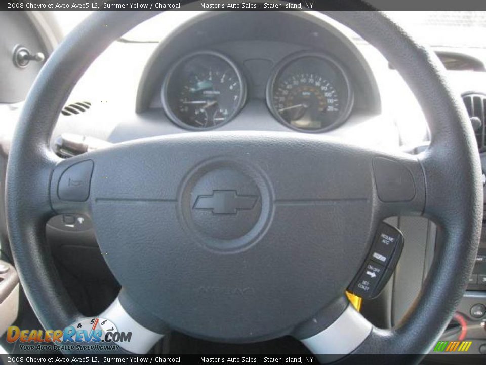 2008 Chevrolet Aveo Aveo5 LS Summer Yellow / Charcoal Photo #15