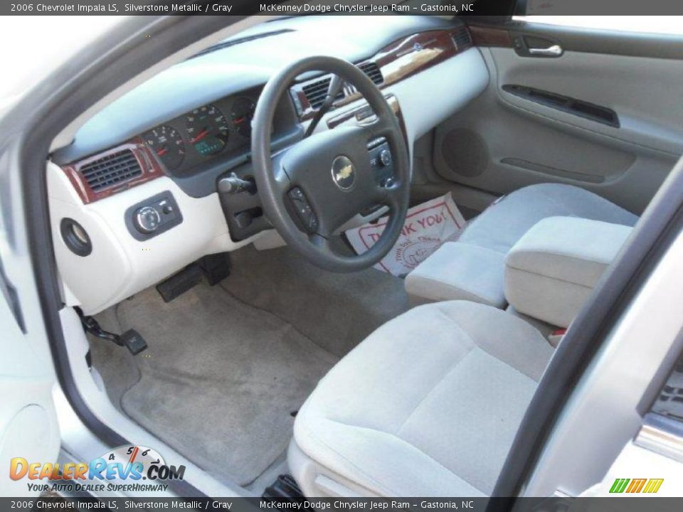 2006 Chevrolet Impala LS Silverstone Metallic / Gray Photo #25