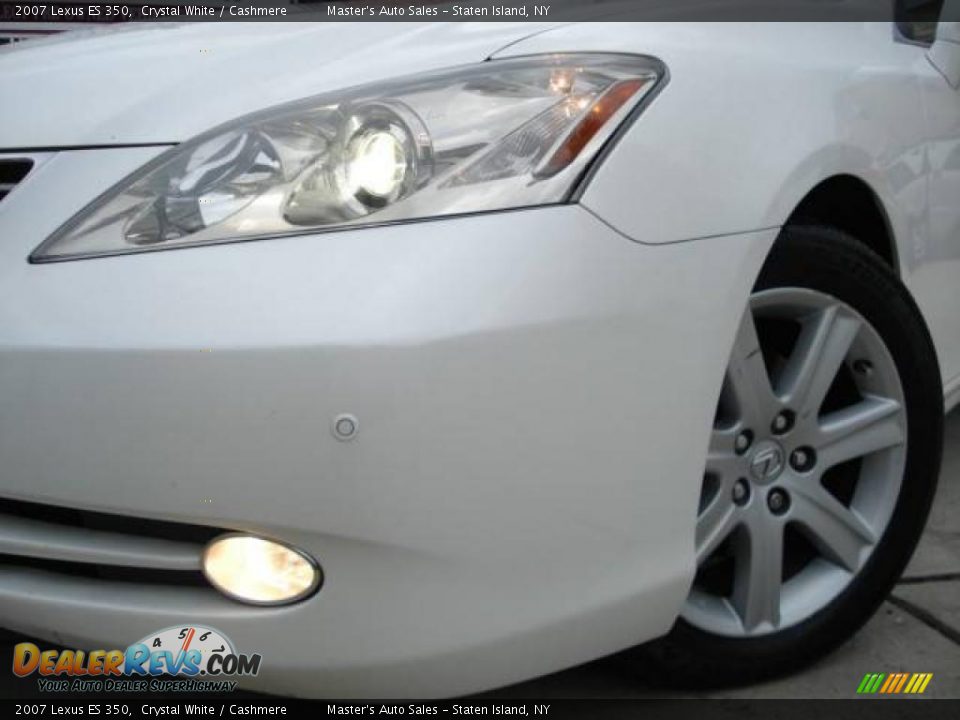 2007 Lexus ES 350 Crystal White / Cashmere Photo #2