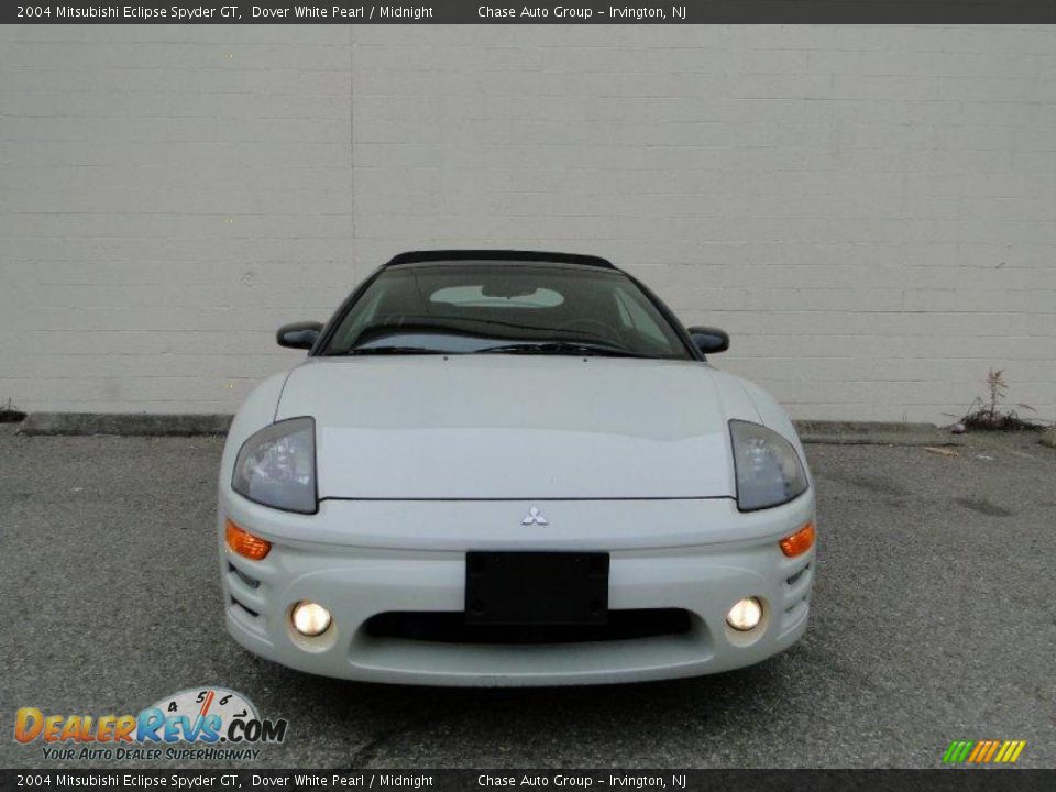 2004 Mitsubishi Eclipse Spyder GT Dover White Pearl / Midnight Photo #4