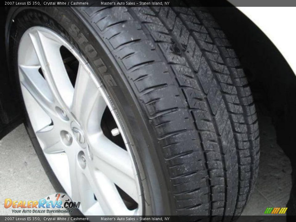 2007 Lexus ES 350 Crystal White / Cashmere Photo #11