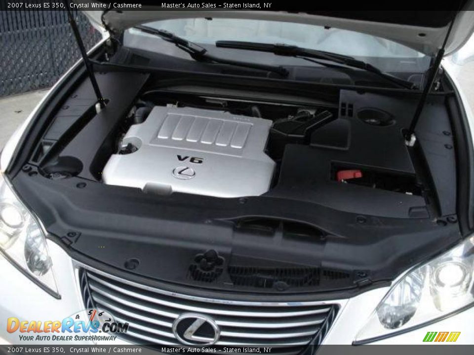 2007 Lexus ES 350 Crystal White / Cashmere Photo #19