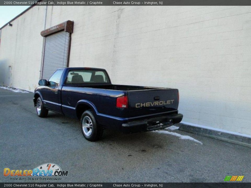 2000 Chevrolet S10 Regular Cab Indigo Blue Metallic / Graphite Photo #3