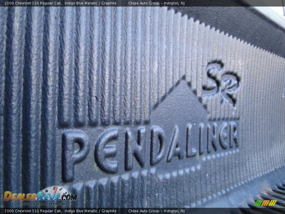 2000 Chevrolet S10 Regular Cab Indigo Blue Metallic / Graphite Photo #7