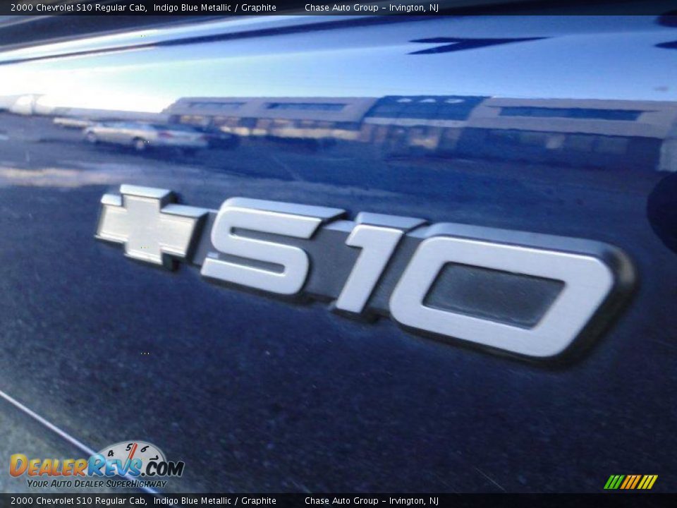 2000 Chevrolet S10 Regular Cab Indigo Blue Metallic / Graphite Photo #8