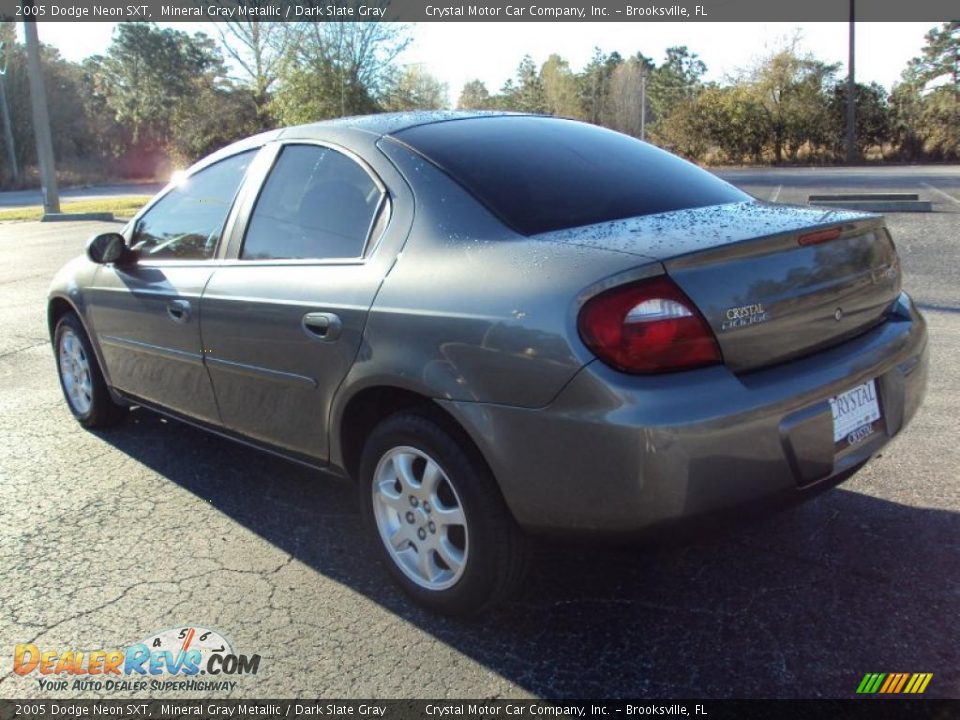 2005 Dodge Neon SXT Mineral Gray Metallic / Dark Slate Gray Photo #3