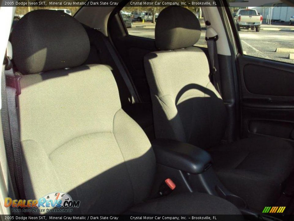 2005 Dodge Neon SXT Mineral Gray Metallic / Dark Slate Gray Photo #12