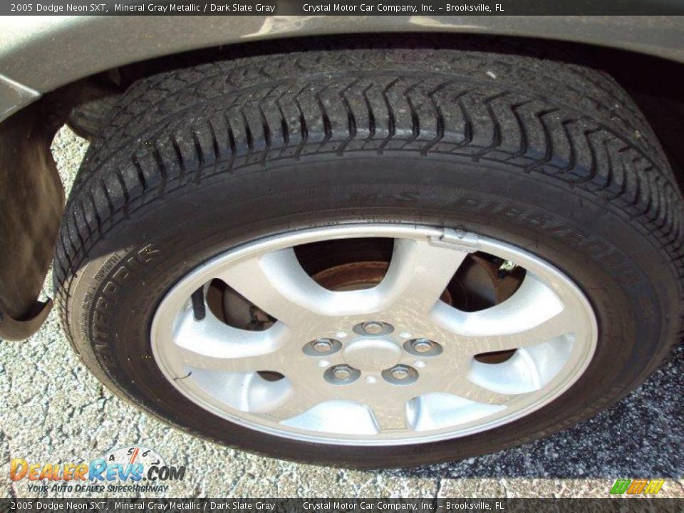2005 Dodge Neon SXT Mineral Gray Metallic / Dark Slate Gray Photo #14