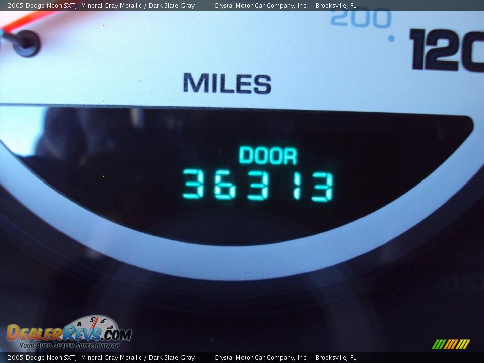 2005 Dodge Neon SXT Mineral Gray Metallic / Dark Slate Gray Photo #18