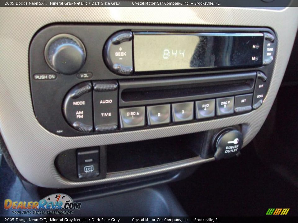 2005 Dodge Neon SXT Mineral Gray Metallic / Dark Slate Gray Photo #19