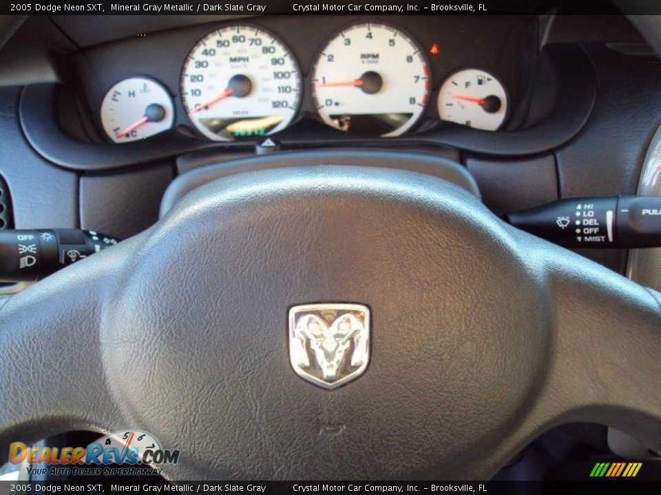 2005 Dodge Neon SXT Mineral Gray Metallic / Dark Slate Gray Photo #21