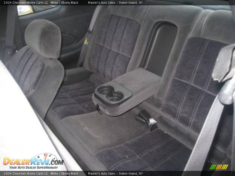 2004 Chevrolet Monte Carlo LS White / Ebony Black Photo #9