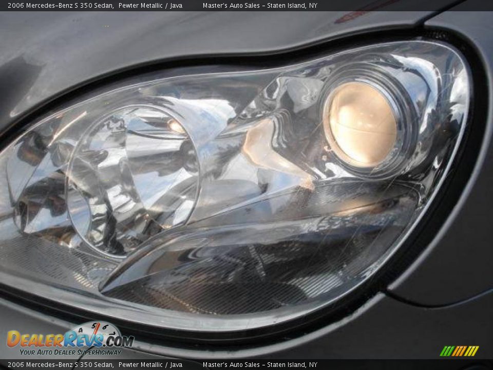 2006 Mercedes-Benz S 350 Sedan Pewter Metallic / Java Photo #3