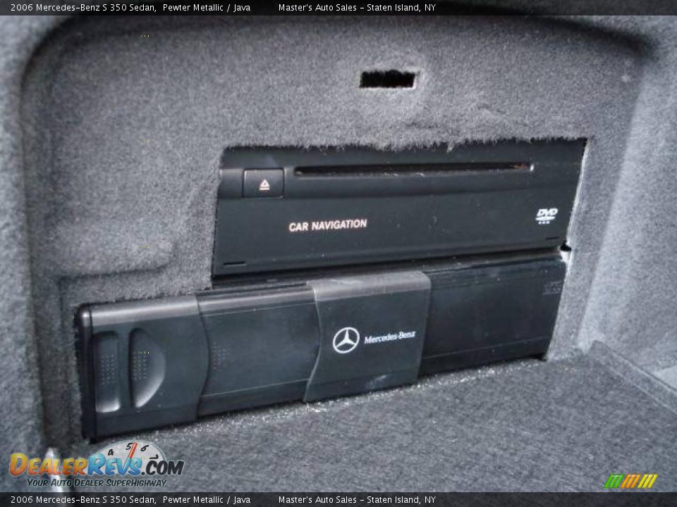 2006 Mercedes-Benz S 350 Sedan Pewter Metallic / Java Photo #13