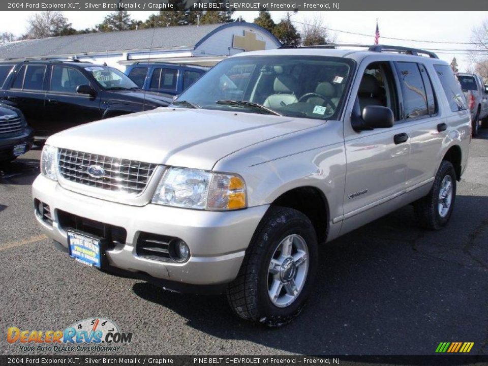 2004 Ford Explorer XLT Silver Birch Metallic / Graphite Photo #1