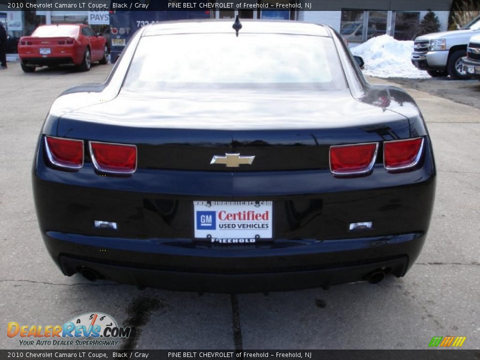 2010 Chevrolet Camaro LT Coupe Black / Gray Photo #5