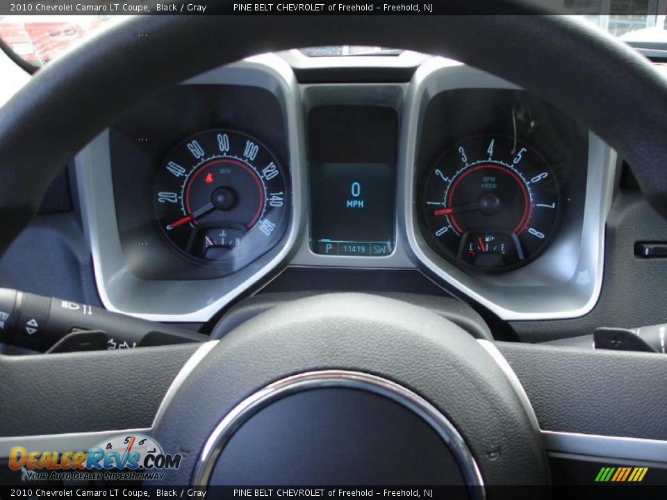 2010 Chevrolet Camaro LT Coupe Black / Gray Photo #15