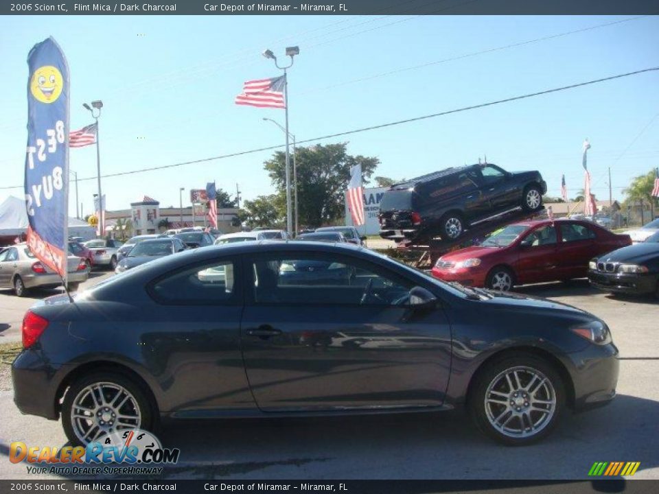 2006 Scion tC Flint Mica / Dark Charcoal Photo #2