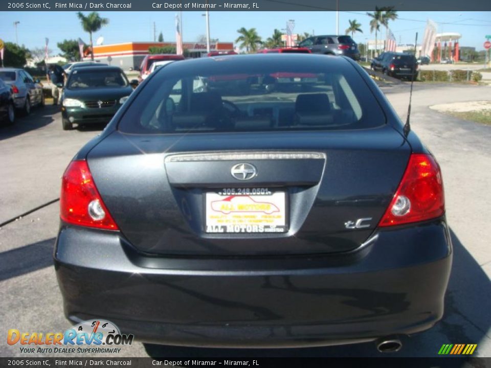 2006 Scion tC Flint Mica / Dark Charcoal Photo #4