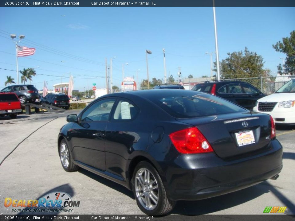 2006 Scion tC Flint Mica / Dark Charcoal Photo #5