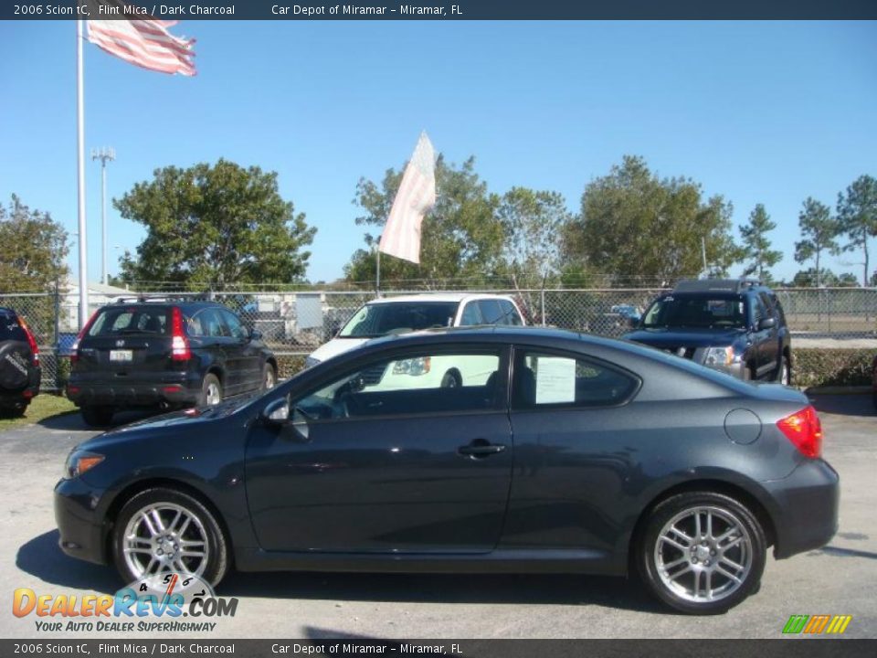 2006 Scion tC Flint Mica / Dark Charcoal Photo #6
