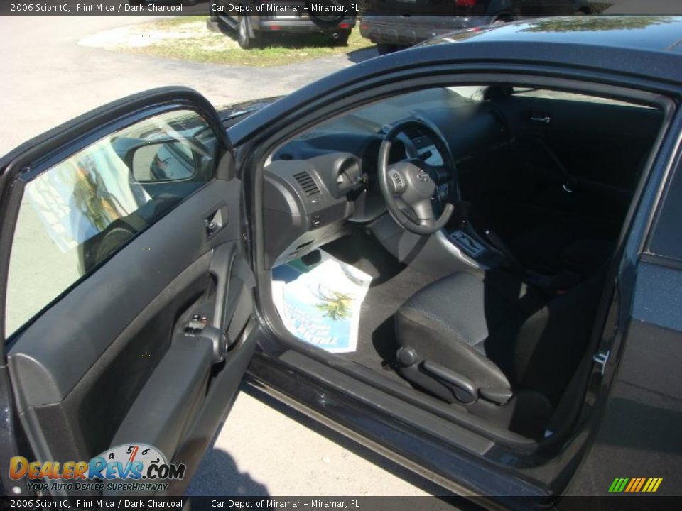 2006 Scion tC Flint Mica / Dark Charcoal Photo #9