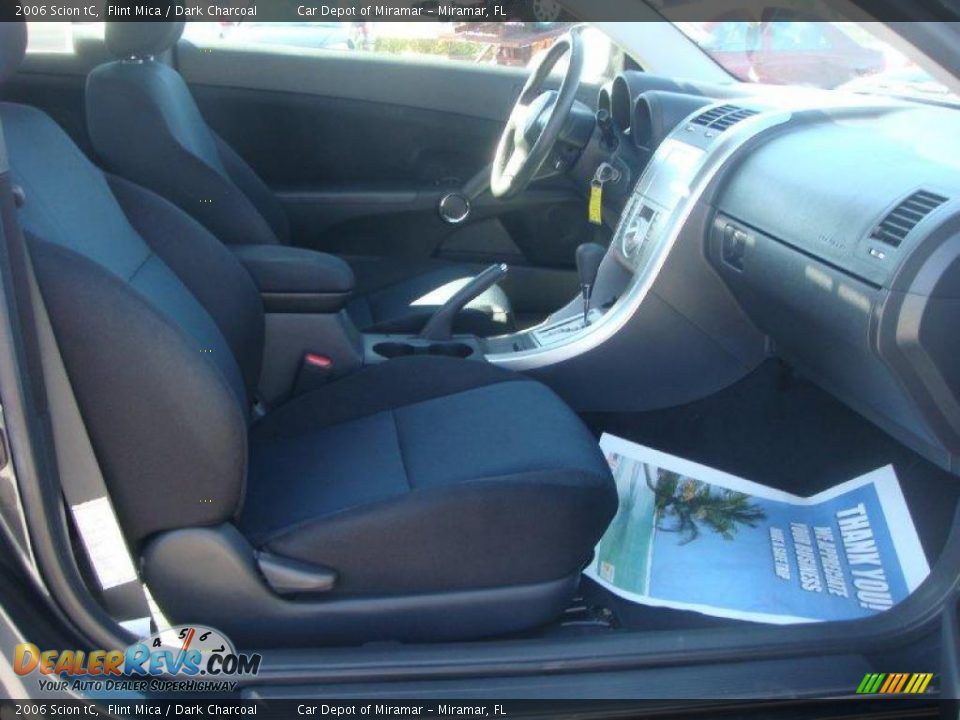 2006 Scion tC Flint Mica / Dark Charcoal Photo #11