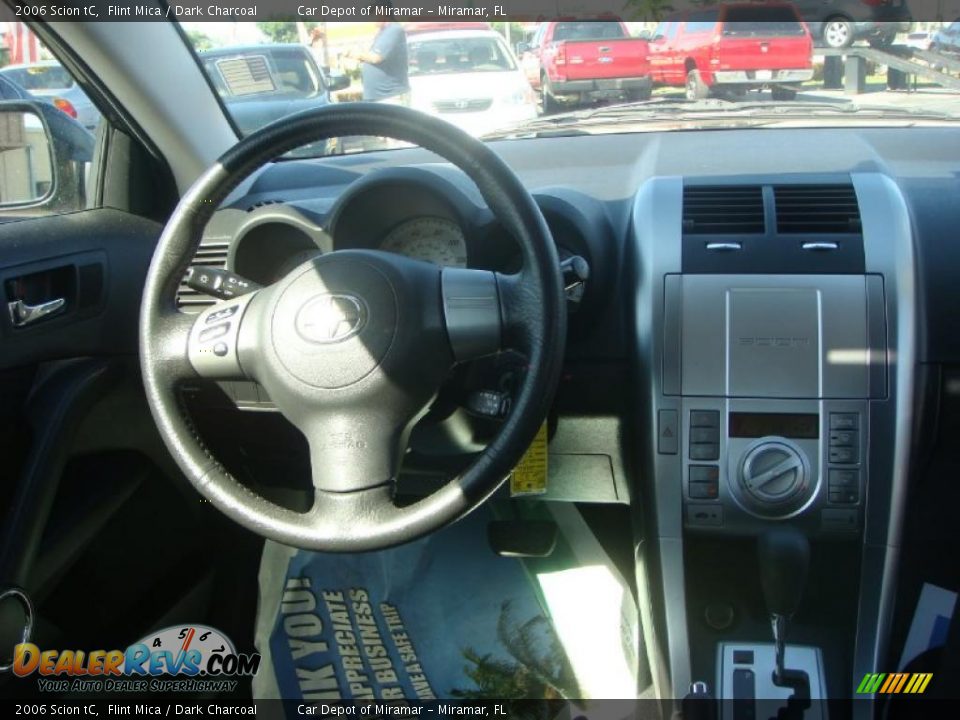 2006 Scion tC Flint Mica / Dark Charcoal Photo #13