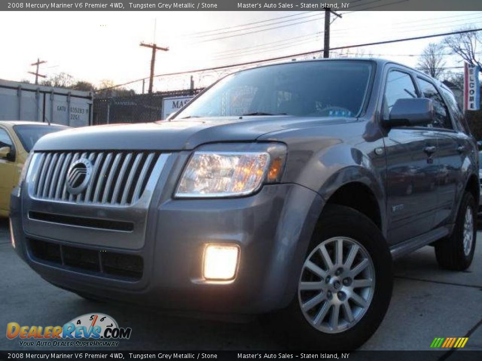 2008 Mercury Mariner V6 Premier 4WD Tungsten Grey Metallic / Stone Photo #1