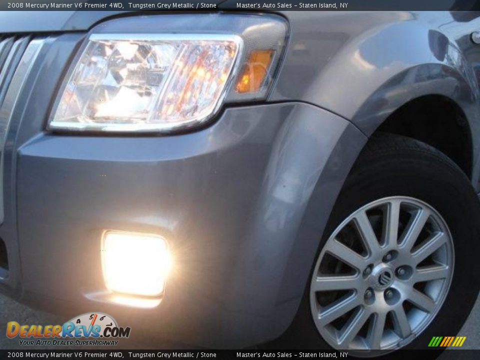 2008 Mercury Mariner V6 Premier 4WD Tungsten Grey Metallic / Stone Photo #2