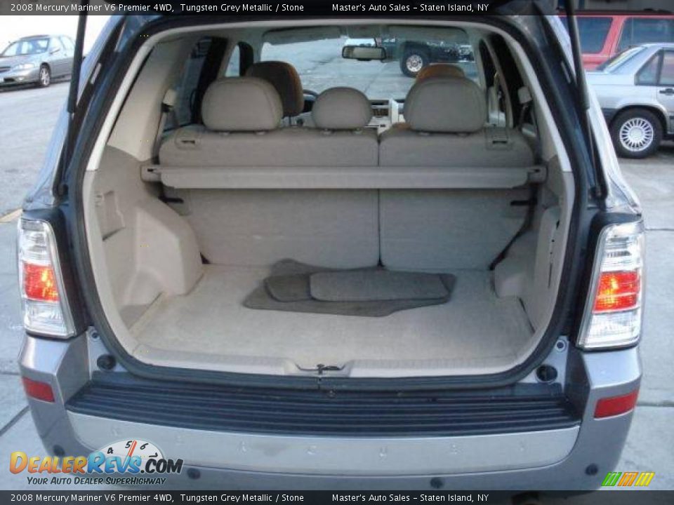 2008 Mercury Mariner V6 Premier 4WD Tungsten Grey Metallic / Stone Photo #9