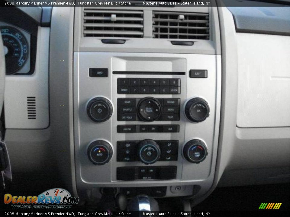 2008 Mercury Mariner V6 Premier 4WD Tungsten Grey Metallic / Stone Photo #16