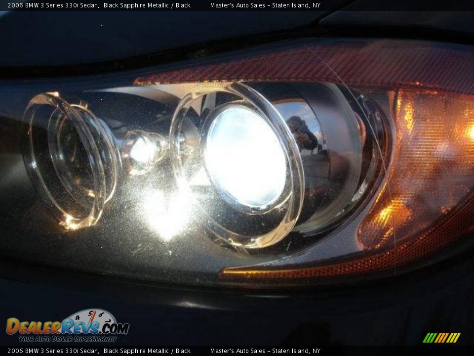 2006 BMW 3 Series 330i Sedan Black Sapphire Metallic / Black Photo #3