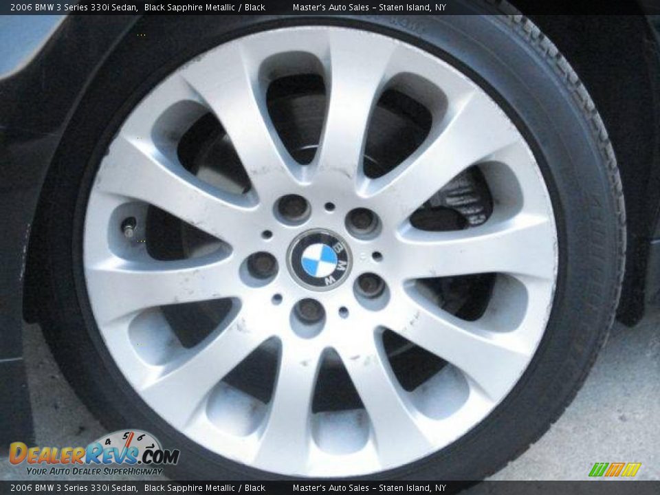 2006 BMW 3 Series 330i Sedan Black Sapphire Metallic / Black Photo #4