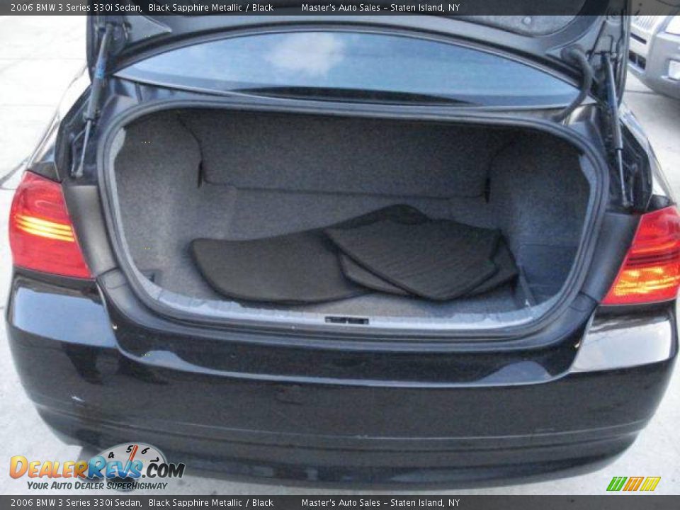 2006 BMW 3 Series 330i Sedan Black Sapphire Metallic / Black Photo #8