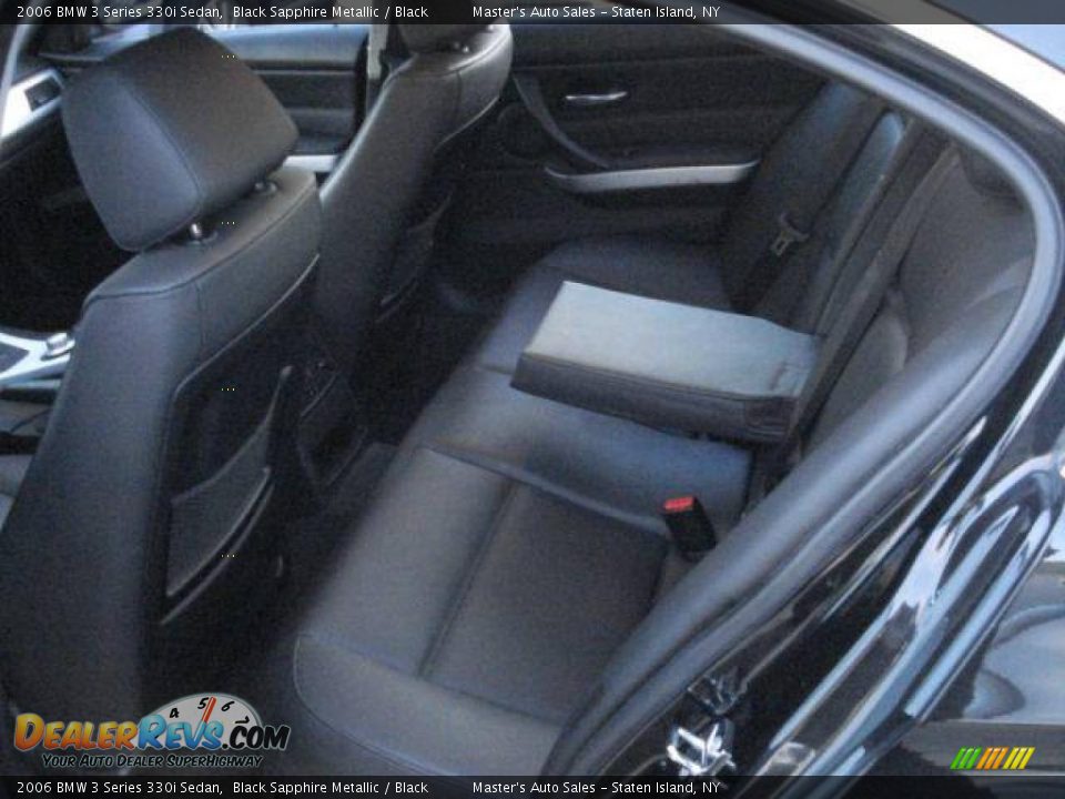 2006 BMW 3 Series 330i Sedan Black Sapphire Metallic / Black Photo #9