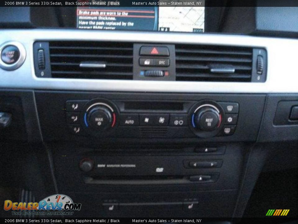 2006 BMW 3 Series 330i Sedan Black Sapphire Metallic / Black Photo #14