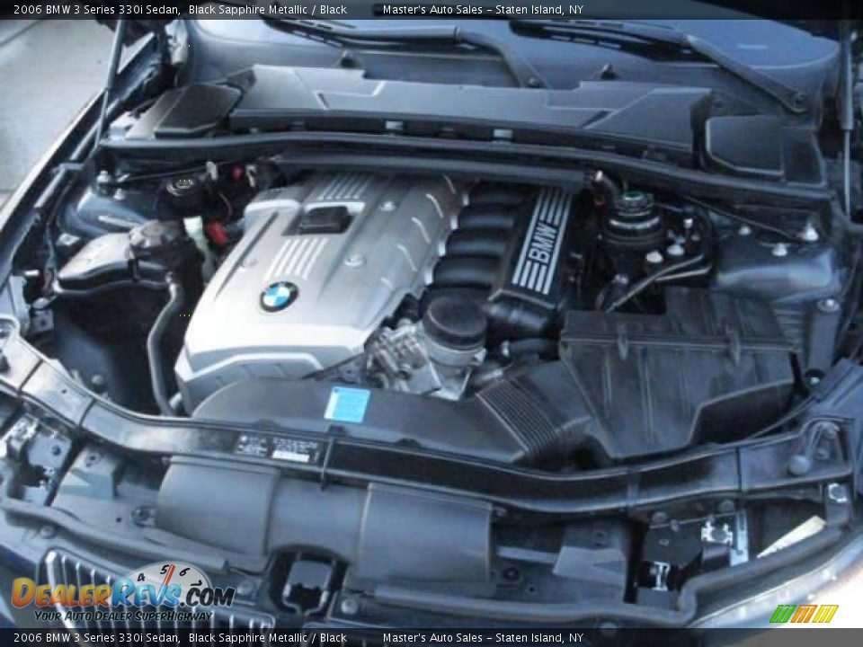 2006 BMW 3 Series 330i Sedan Black Sapphire Metallic / Black Photo #15