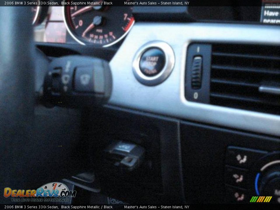 2006 BMW 3 Series 330i Sedan Black Sapphire Metallic / Black Photo #16