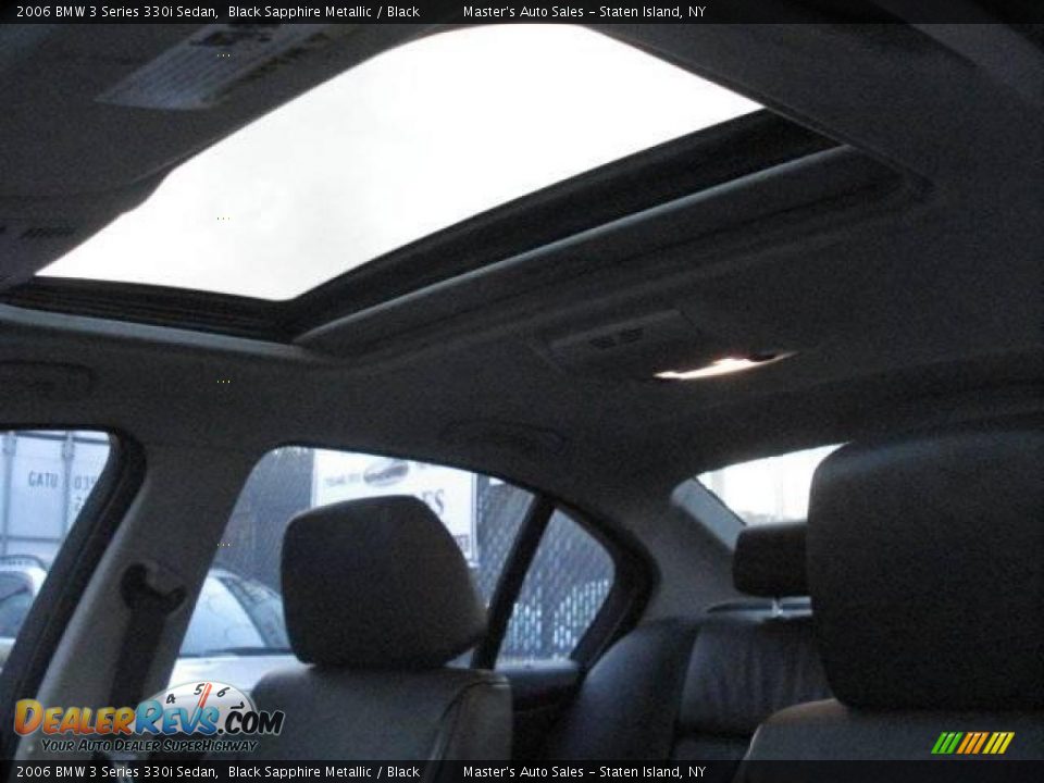 2006 BMW 3 Series 330i Sedan Black Sapphire Metallic / Black Photo #17