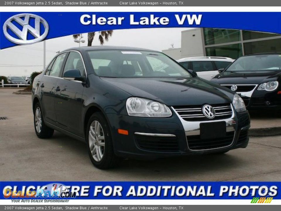 2007 Volkswagen Jetta 2.5 Sedan Shadow Blue / Anthracite Photo #1