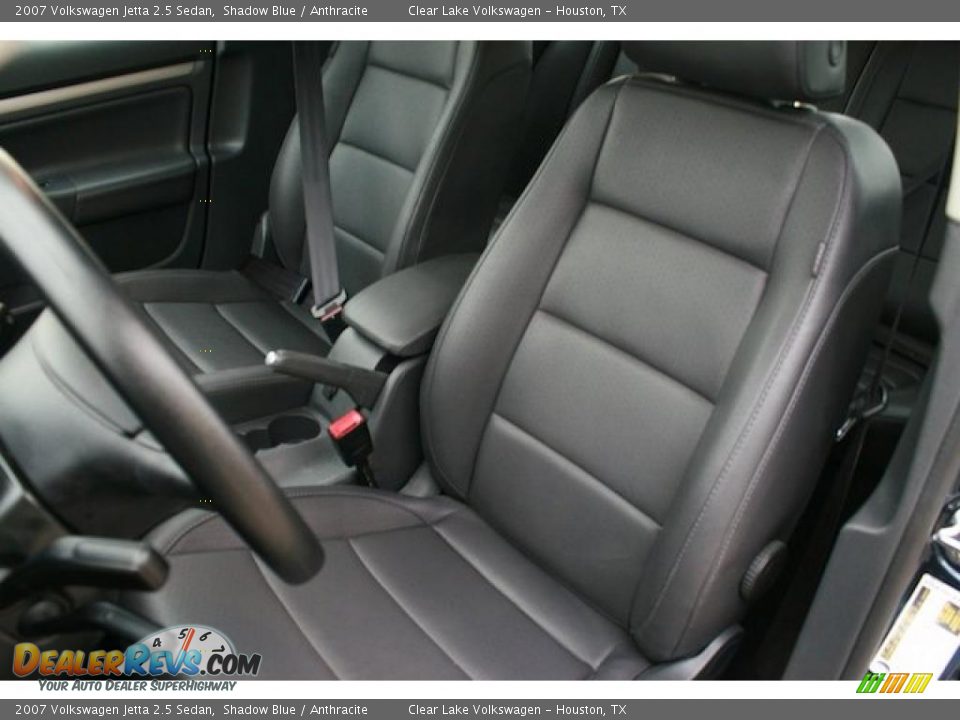 2007 Volkswagen Jetta 2.5 Sedan Shadow Blue / Anthracite Photo #7