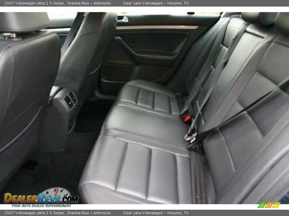 2007 Volkswagen Jetta 2.5 Sedan Shadow Blue / Anthracite Photo #8