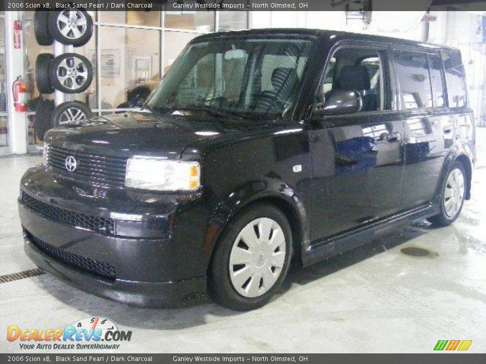 2006 Scion xB Black Sand Pearl / Dark Charcoal Photo #1